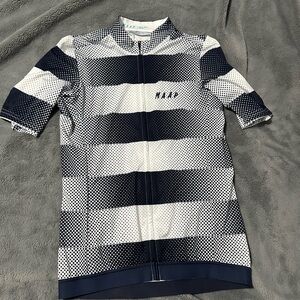 MAAP Black and White Cycling Jersey